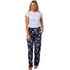 Seven Times Six Disney Lilo & Stitch Pajama Pants Pineapple Adult Super Minky Lounge Pants Blue - 2 of 4