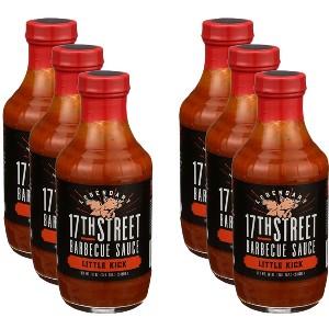 17th Street Original Little Kick Barbecue Sauce - Case of 6 - 18 OZ - 1 of 2