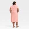 Women's Short Sleeve Wrap Waist Midi Shirtdress - Universal Thread™ - 2 of 3