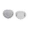 Unique Bargains Heart Faux Pearls Candied Haws Shape Shoelace Charms 1 Pair - 4 of 4