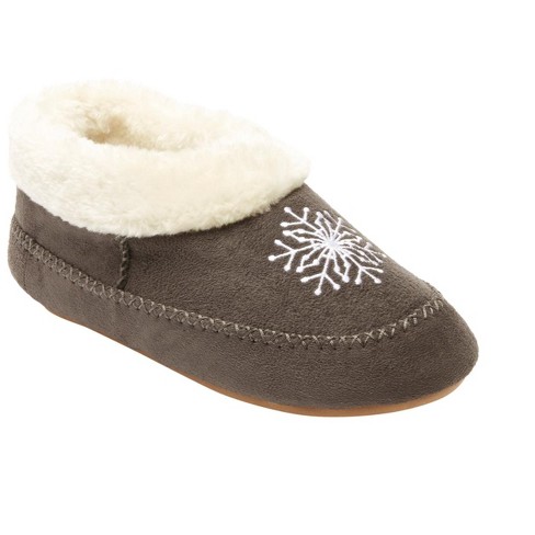 Comfortview Women s Wide Width The Snowflake Slipper Xxl W