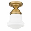 Z-Lite Vaughn 1 - Light Flush Mount in  Heritage Brass - 2 of 4
