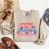 Simply Sage Market Women's Graphic Sweatshirt American Mama Smiley Face - 3 of 3