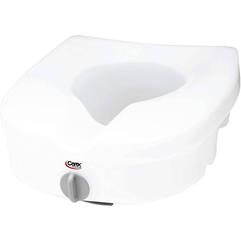 Photos - Other for medicine Carex E-Z Lock Raised Toilet Seat - White 