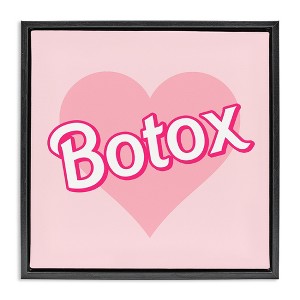 Stupell Industries Pink Heart Botox, 25" x 25" - 1 of 4
