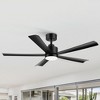 Airsurfer 52" 5-Blade Downrod Ceiling Fan with LED Light and Remote Control - 4 of 4