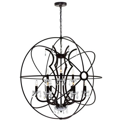 CWI Lighting Campechia 12 Light Up Chandelier With Brown Finish