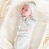 Organic Kimono Infant Sleep Gown - Waves - 3 of 4