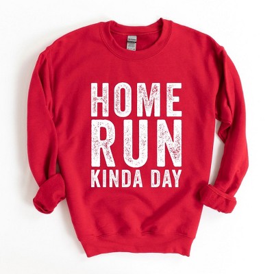 Simply Sage Market Women's Graphic Sweatshirt Home Run Kinda Day
