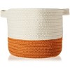 Colonial Mills Beach Bum Basket, 13"x13"x9", Orange - 2 of 4