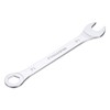Unique Bargains CR-V Chrome Plated 6-Point Ended Box 15 Degree Offset Open End Metric Thin Combination Wrench - 3 of 4