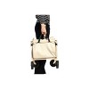 Lightweight Portable Heavy Duty Folding Beach Wagons with Wheels - Outdoor Utility Carts Capacity-Beige - 4 of 4