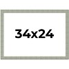 PosterPalooza | Sculpted Blue Picture Frame - UV Acrylic, Backing Board, Hanging Hardware Included - 2 of 4