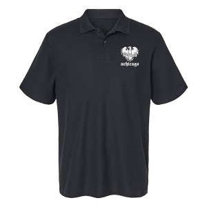 Men's University Of Chicago Primary Mark Cotton Polo Short Sleeve T-Shirt - 1 of 4