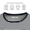 Lands' End Women's Cotton Rib T-shirt - 3 of 4