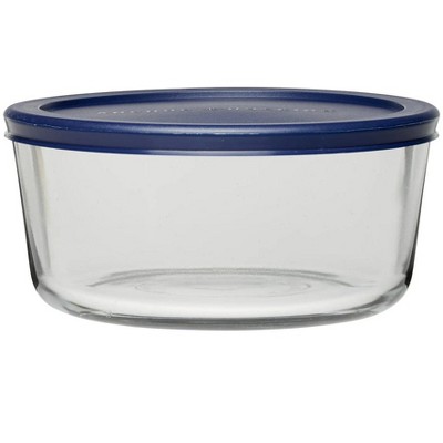 Anchor Hocking Glass Food Storage Container, 7 Cup