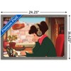 Trends International Lofi Girl - Relax and Study Framed Wall Poster Prints - 3 of 4