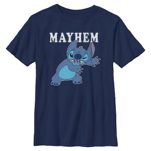 Boys Lilo & Stitch Mayhem T Shirt - 1 of 4