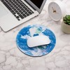 Insten Round Mouse Pad Galaxy Space Planet Design, Non Slip Rubber Base, Smooth Surface Mat, For Home Office Gaming (7.9" x 7.9") - 2 of 4