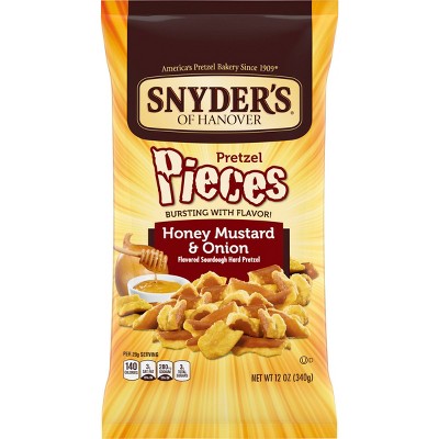 Snyder's of Hanover Honey Mustard and Onion Pretzel Pieces - 12oz