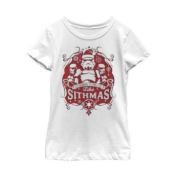 Boy\'s T-shirt Target : Star Stormtroopers Sithmas Christmas Wars