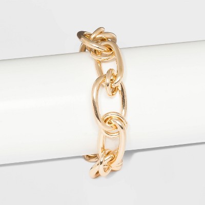 Thick Chain Link Bracelet - A New Day™ Gold