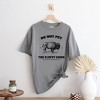 Simply Sage Market Women's Yellowstone Fluffy Cows Short Sleeve Garment Dyed Tee - 3 of 4