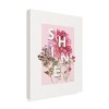 Lisa Audit Obviously Pink 08 Outdoor Canvas Art - 2 of 4