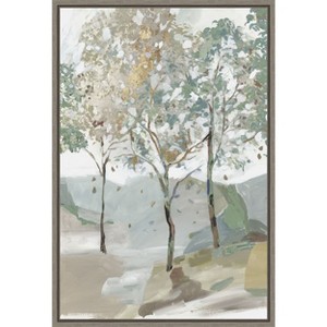 Amanti Art Breezy Landscape II by Allison Pearce Framed Canvas Wall Art - 1 of 4