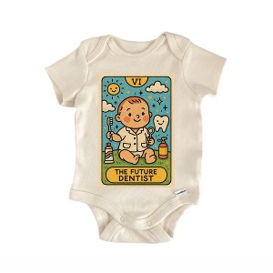Dentist Tarot Newborn Baby Onesie® Bodysuit GS1 - 1 of 4