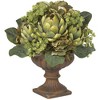 Nearly Natural Artichoke Centerpiece Silk Flower Arrangement - 2 of 3