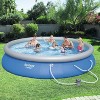 Bestway Fast Set PVC 15' Above Ground Round Inflatable Swimming Pool Set with 530 GPH Filter Pump - 2 of 4