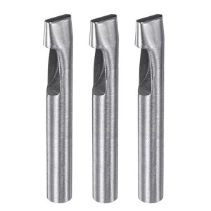 Unique Bargains Hardened Steel DIY Belt Watch Band Oval Hollow Leather Hole Punch - 1 of 4