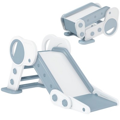 Qaba Toddler Slide, Indoor Foldable Kids Slide for Boys Girls 1.5-3 Years Old