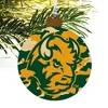 North Dakota State Camo Wood Christmas Tree Holiday Ornament - 4 of 4
