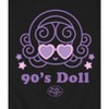 Men's - Polly Pocket - 90S Doll Polly Pocket Graphic Fleece Sweatshirt - 2 of 4