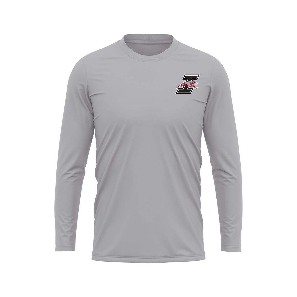 Men's University of Indianapolis Adult Sport Long Sleeve Left Chest Logo
