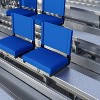 Emma and Oliver Set of 2 500 lb. Rated Lightweight Stadium Chair with Ultra-Padded Seat - 2 of 4