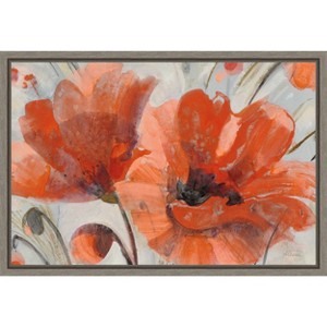 Amanti Art Popping by Albena Hristova Canvas Wall Art Print Framed 23-in. x 16-in. - 1 of 4