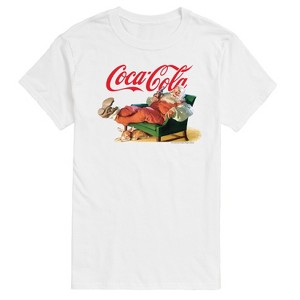 Men's - Coca Cola - Santa Coke Short Sleeve Graphic T-Shirt - 1 of 4