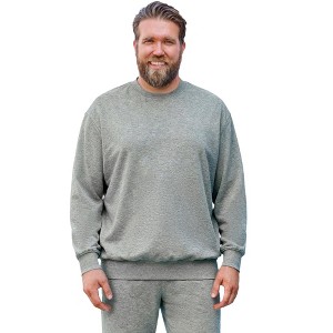 KingSize Loungewear Long Sleeve Crewneck - 1 of 2