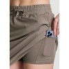 RBX Active Women's Long Length Active Skirt with Built In Shorts, Quick Drying Skort for Workouts, Sports and Travel - 2 of 4