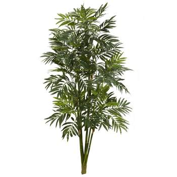 Nearly Natural 3-ft Mini Bamboo Palm Artificial Plant