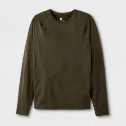 Men's Long Sleeve Midweight Thermal Undershirt - All in Motion™ Olive