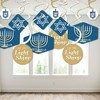 Big Dot of Happiness Happy Hanukkah - Chanukah Hanging Decor - Party Decoration Swirls - Set of 40 - 3 of 4