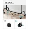 SONGMICS 286.6lb Clothes Garment Rack Heavy Duty Clothing Rack on Wheels Rolling Clothes Rack - 3 of 4