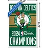 Trends International NBA Boston Celtics - 2024 NBA Finals Team Logo Framed Wall Poster Prints - 3 of 4