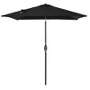 Sonkuki 6.5 FT Outdoor Patio Umbrella Market Table Umbrella With a Crank for Garden, Deck and Pool - 2 of 4
