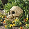 Design Toscano Sinister Simon Giant Skull Sculpture - 2 of 4