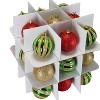 Ornament Storage Organizer Holds 27 4in Ornaments Red- Simplify - 3 of 3
